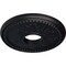 Ekena Millwork Tirana Ceiling Medallion (Fits Canopies up to 4 3/4"), 13 7/8"OD x 3 3/4"ID x 1 1/4"P, Steel Gray CM13TISGS - alternate 2